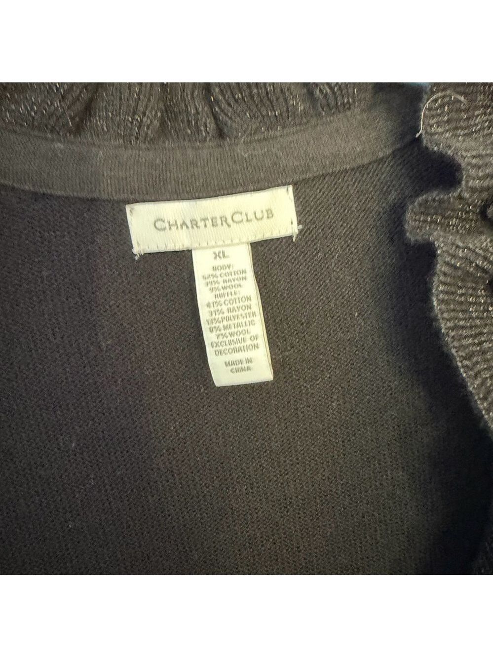 Charter Club & Blue Motion Sweaters,Size XL,Set of 2 - Picture 3 of 11